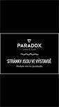 Mobile Screenshot of bar-paradox.cz